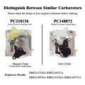 Hrr2167vka Hrr2169vla Carburetor For Honda Hrr2168vka Hrr2165vka Hrr2169vya Hrr2166vka Hrr2168vya Hrx2172vka Hrr2168pka Lawn