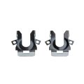 Headlight Retainers For Mercury Cougar Sable 1990 1991 1992 1993 1994 1995 Steel With Chrome Finish Clip Fastener 0 125 In Hole 