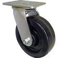 Shepherd Hardware 9774 1400-series 6-inch Phenolic Swivel Plate Caster 840-lb Load Capacity 