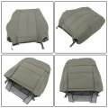 Wflnhb Artificial Leather Front Driver Side Bottom And Top Lean Back Seat Cover Gray Replacement For Expedition 2007-2014