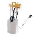 A-premium Electric Fuel Pump Module Assembly With Sending Unit Replacement For Volkswagen Passat 2012-2015 L4 2 0l 3 Tubes
