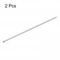 Uxcell Straight Ejector Pins 5 5mm 7 32 Dia 65mn Steel Round Tip Punch 300mm 12 Long For Mechanical Maintenance 2pcs