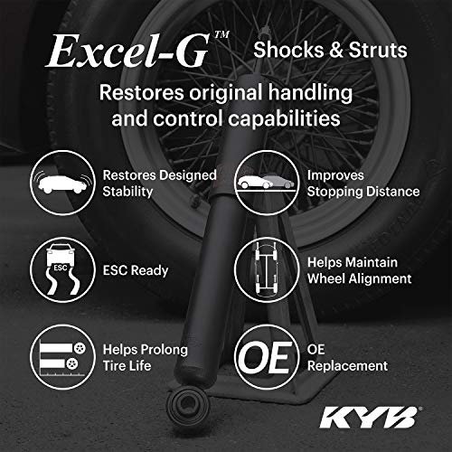 344098 Excel-g Gas Shock Absorber For Car And Truck Front Or Rear Position Large Basic Style 14 57 In Extended Length