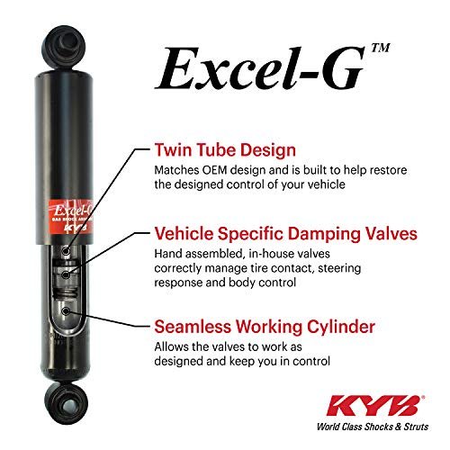 344098 Excel-g Gas Shock Absorber For Car And Truck Front Or Rear Position Large Basic Style 14 57 In Extended Length