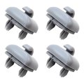 4pcs Gray Sun Visor Clip Holder 8e0857561 8e0857562a 8u0857562 8u0857562a Fits For Audi Rs5 2010-2016 