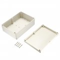 Uxcell 260x185x95mm Electronic Waterproof Ip65 Sealed Abs Plastic Diy Junction Box Enclosure Case Gray