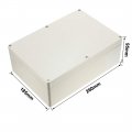 Uxcell 260x185x95mm Electronic Waterproof Ip65 Sealed Abs Plastic Diy Junction Box Enclosure Case Gray
