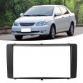 Car Stereo Radio Fascia Dash Panel 2 Din Frame Trim Kit Fit For Byd F3 2005-2019 Installation Navigation Modified Dvd Face