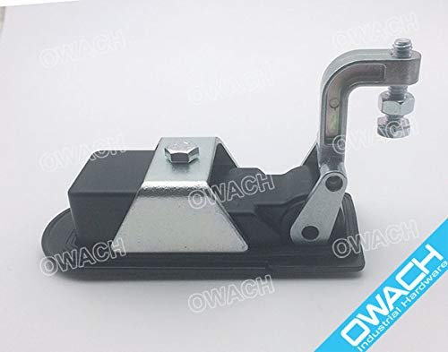 2 Pack Rv Compartment Lock Trigger Latch Baggage Door Compression Non Locking Replace C5 35 Sealed Lever U Bracket Adjustable