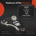 A-premium Engine Timing Chain Kit W Damper Guide Vvt Sprocket Fit Dohc 4cyl 2 4l Compatible With Chevy Gmc Pontiac Buick Saab