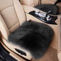 Big Ant Sheepskin Seat Covers Car Pad Soft Long Wool Warm Cushions Cover Winter Protector Universal Fit For Cars Auto Supplies 