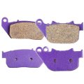 Carbon Fiber Brake Pads Front And Rear Fa381 Fa387 Fits For Forty Eight 2010-2013 2 Pairs