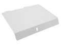 1968-1969 Corvette Firewal Splash Shield Left White Plastic 