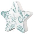 Plug In Led Night Light Lamp Seashells Starfish Seahorse Sketch Star Shape Wall With Dusk To Dawn Sensor For Bedroom Bathroom 