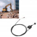 Excavator Throttle Cable Manual Controller 4m Stainless Steel Motor Control For Agitating Lorry