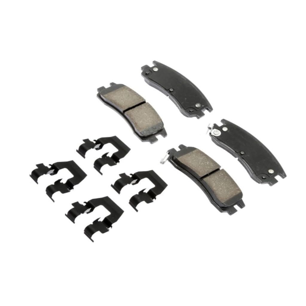 Rear Disc Brake Pads For Buick Lesabre 2000 2001 2002 2003 2004 2005 Ceramic Friction Material With Shims Clips And Mechanical