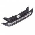 Kuafu Front Bumper Upper Lower Grille Compatible With 2010-2011 Honda Crv Cr-v Replacement For 71123-swn-h11 71121-swn-h11 Hood