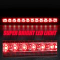 Auto Dynasty Full Led Chrome Housing High Mount 3rd Third Tail Brake Light Lamp For Buick Encore 13-16 Chevy Trax 15-18
