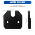 Sun Visor Bracket Compatible For Dodge Ram 1500 2019-2023 Interior Shade Clip Replacement