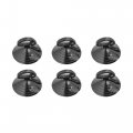 Uxcell 2pcs Black Vehicle Mesh Sun Shade Suction Cup Side Window Curtain Universal 75 X 50cm