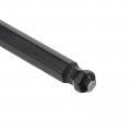 Uxcell 5mm Ball End Hex Key Wrench L Shaped Long Arm Cr-v Repairing Tool Black