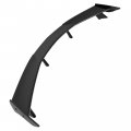 Hecasa Rear Trunk Spoiler Wing Compatible With 2020-present Chevrolet Chevy Corvette C8 Models Lid High Lip Tail Black