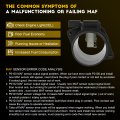 Ocpty Mass Airflow Sensor A0000943348 0000943348 Compatible For 2004-2012 Mercedes-benz A-class 2005-2011 B-class