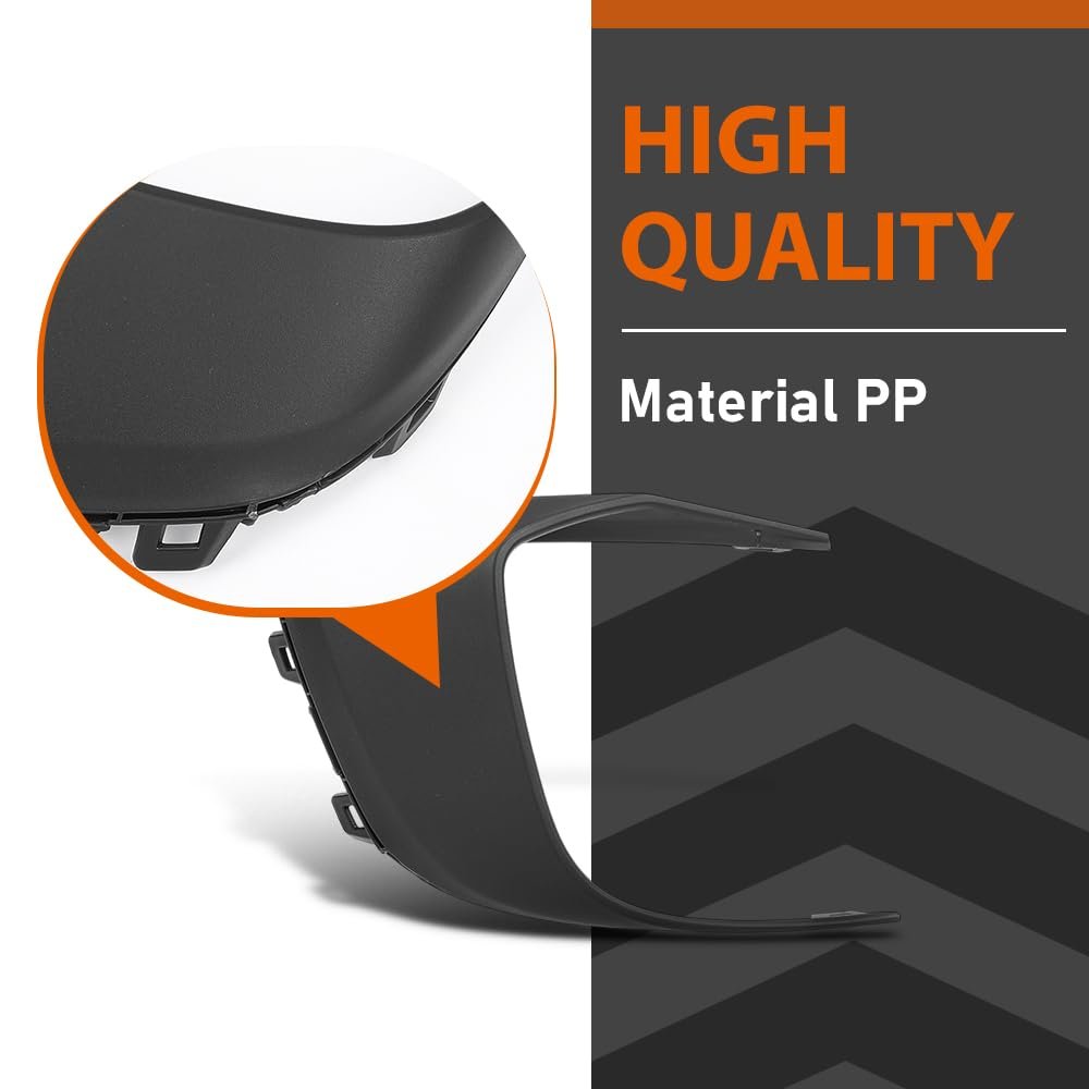 Front Right Bumper Air Guide Trim Frame Cover