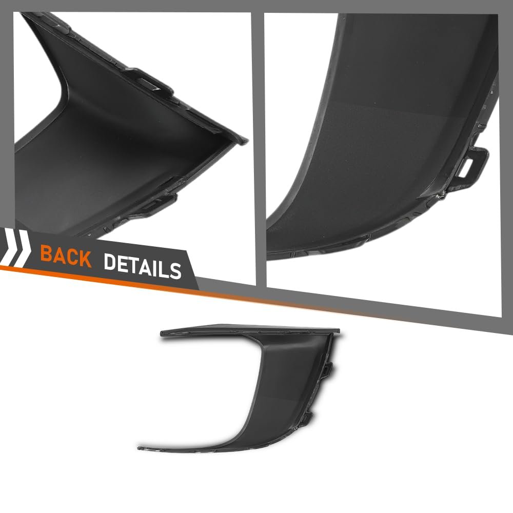 Front Right Bumper Air Guide Trim Frame Cover