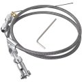 Adjustable Accelerator Cable For Chevy 99-07 Ls1 Engines 4 8 5 3 6 0l 36 Inch Stainless Braided Silver Throttle Kit 