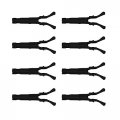 Hisport Retaining Clips Kit Replacement For Vortec Fuel Injector Chevrolet Gmc 4 3l 5 0l 7l 8 Pcs Set 