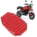 Side Stand Pad Extension Kickstand Extender Plate Motorcycle Accessories Aluminium Alloy Replacement For V4 2021 Pedalspedals 