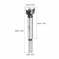 Uxcell Forstner Drill Bits 17mm Tungsten Carbide Wood Hole Saw Auger Opener Woodworking Hinge Drilling Boring Bit Cutter Black