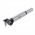 Uxcell Forstner Drill Bits 17mm Tungsten Carbide Wood Hole Saw Auger Opener Woodworking Hinge Drilling Boring Bit Cutter Black