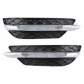2pcs Led Daytime Running Light Fog Lamp Drl Compatible With 2011-2013 Mercedes W204 C-class Facelift 12- 14
