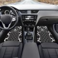 Stuoarte Cow Printed Car Floor Mats For Women And Men Anti Skid All Weather Cute Universal Fit Rubber Suv Sedans Trucks Set Of