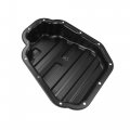 Hihaha 11110-jg31a Lower Engine Oil Pan For Nissan Rogue 2008-2013 X-trail 2008-2014 Transmission Metal 1 Pcs Black 