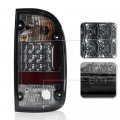 Acanii Red Clear Led Tail Lights Brake Lamps Pair Left Right Replacement For 2001 202 2003 2004 Toyota Tacoma Pickup