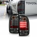 Acanii Red Clear Led Tail Lights Brake Lamps Pair Left Right Replacement For 2001 202 2003 2004 Toyota Tacoma Pickup