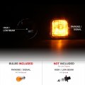 Chrome Bezel Oe-style Headlight Headlamp Assembly For 2006-2010 Hummer H3 H3t Driver Side