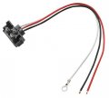 Right Angle 3-wire Pigtail For Sealed Trailer Stop Turn And Tail Lights 2 Pack 