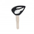 Newsmarts Motorcycle Blank Key Replacement Uncut Blade For Yamaha Vstar Drag Star Xv1900 Xvs 1300 950 400 Right Black
