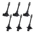 Set Of 6 Ignition Coil Pack Front Rear For Nissan Maxima And Infiniti I30 1995 1996 1997 1998 1999 3 0l V6 Replacement C1001 