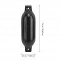 Boat Fender 2 Pack Bumpers Fenders For Docking 4 5in X16in Inflatable Kit Marine Bumper Buoy Yachts Sailboats Pontoons Row