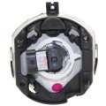 Fog Light Assembly For 2007 Dodge Caliber Driver Or Passenger Side Single Piece With Bulbs Capa Certified Replacement Ch2592137