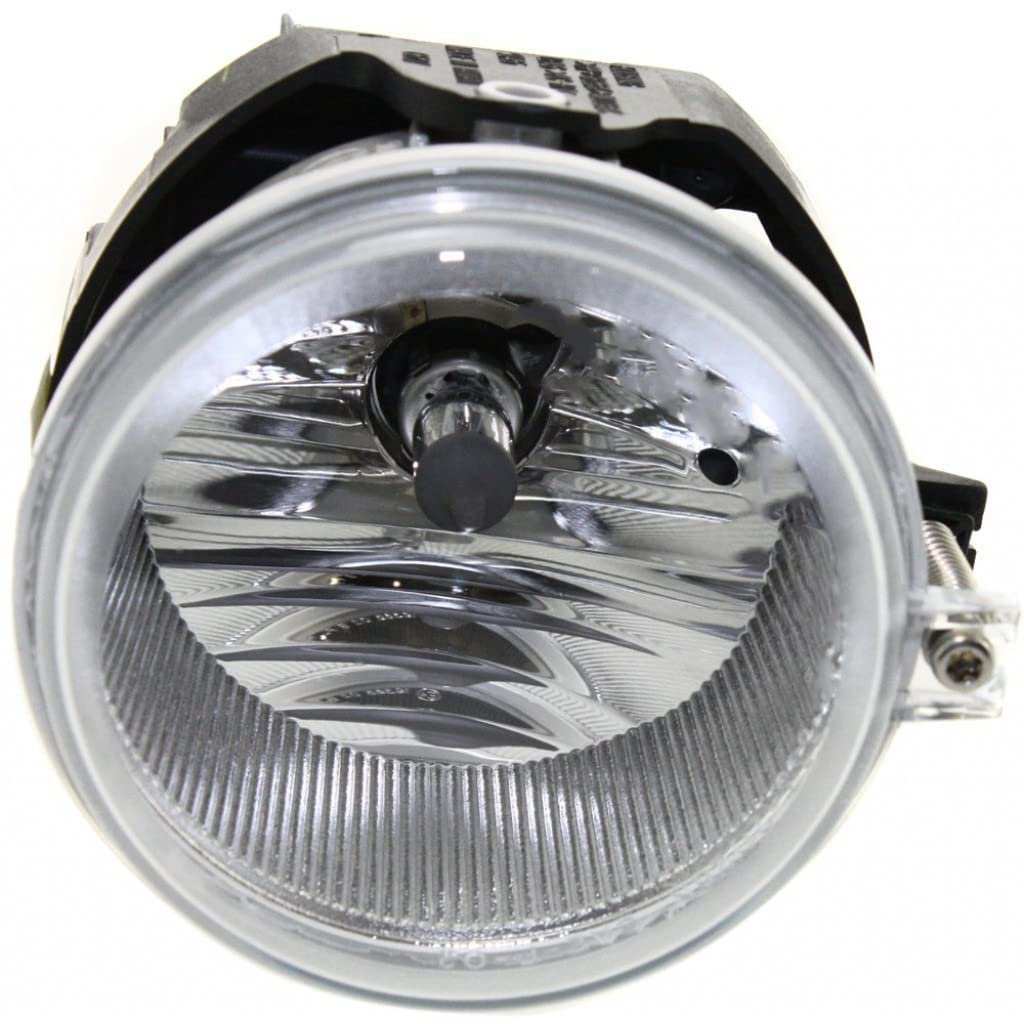 Fog Light Assembly For 2007 Dodge Caliber Driver Or Passenger Side Single Piece With Bulbs Capa Certified Replacement Ch2592137