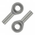 Caltric 2 Ball Joint Rod End 5 8 Compatible With Bobcat 2188142-0 2188142-01 21881420 218814201