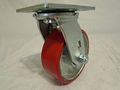 5 X 2 Swivel Caster Heavy Duty Polyurethane Wheel On Steel Hub 1000lb Tool Box 