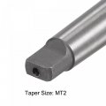 Uxcell 16mm High-speed Steel Twist Bit Extra Long Drill With Mt2 Morse Taper Shank 215mm Overall Length