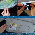 Yofamo Car Front Windshield Sun Shade Foldableshade Protector Custom Fit For Toyota 4runner 2010-2021 2022 Interior Accessories